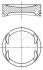 Поршень MAHLE / KNECHT 0830800 (фото 1)