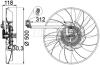 Вентилятор радіатору Range Rover III/Sport 3.6TDV8-4.4 &quot;02-13 MAHLE / KNECHT CFF468000P (фото 2)