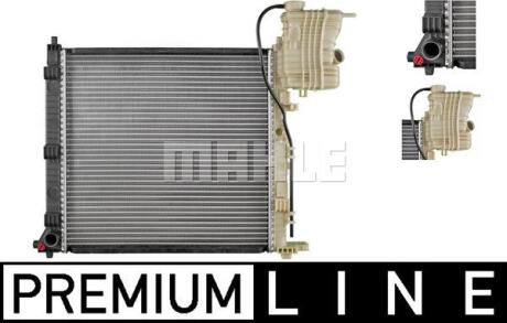 A_Радіатор 569 mm MERCEDES V-Class (638/2) / Vito MAHLE / KNECHT CR679000P