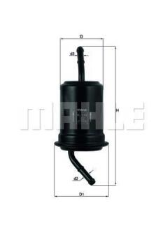 Паливний фільтр MAHLE / KNECHT KL115
