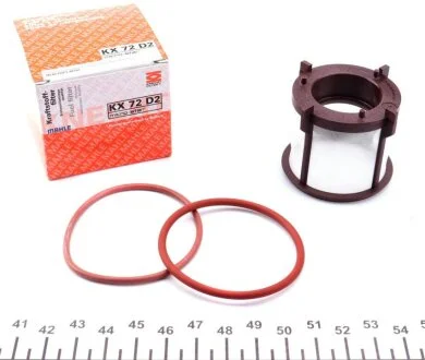 Фільтр паливний MAHLE MAHLE / KNECHT KX 72D2