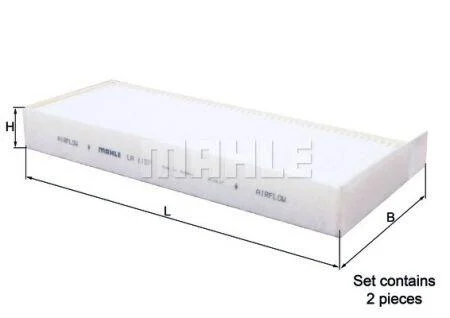 Фільтр салону KNECHT LA 1157/S MAHLE / KNECHT LA1157/S