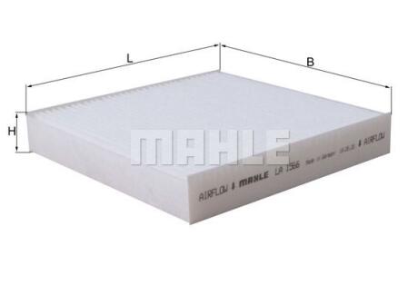 Фiльтр салону MAHLE / KNECHT LA1566