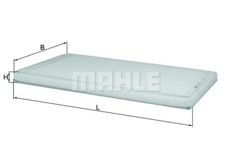 Фiльтр салону MAHLE / KNECHT LA33