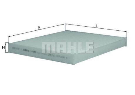 Фiльтр салону MAHLE / KNECHT LA586