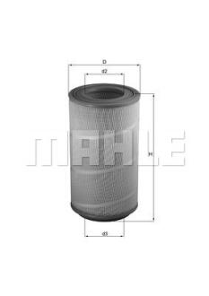 Повітряний фільтр MAHLE / KNECHT LX1025