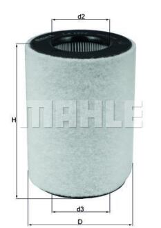 Повітряний фільтр MAHLE / KNECHT LX1792