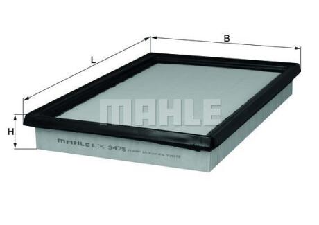 Повітряний фільтр MAHLE / KNECHT LX3475