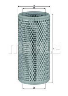 Повітряний фільтр MAHLE / KNECHT LX502