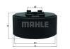Повітряний фільтр MAHLE / KNECHT LX870 (фото 1)