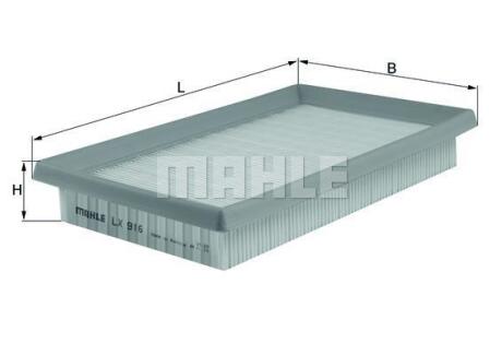 Повітряний фільтр MAHLE / KNECHT LX916