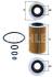 Масляний фiльтр MAHLE / KNECHT OX260D (фото 1)