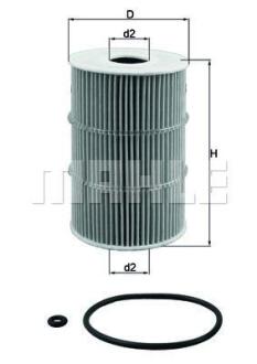 Масляний фiльтр MAHLE / KNECHT OX378D