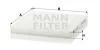 Фiльтр салону MANN CU22010 (фото 2)
