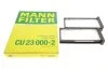 Фільтр салону (к-кт) -FILTER MANN CU 23 000-2 (фото 1)