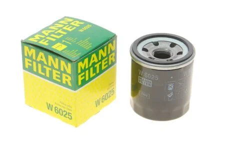 Фільтр масляний -FILTER MANN W 6025