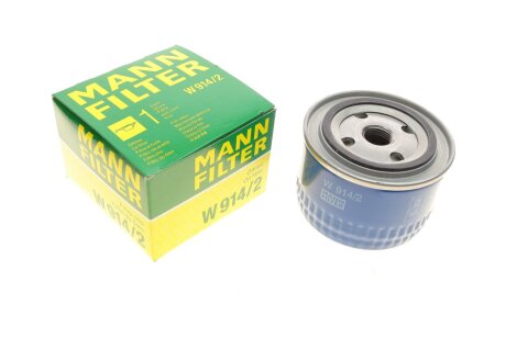 Фільтр масляний -FILTER MANN W 914/2