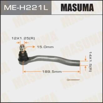 Наконечник кермовий Honda CIVIC 06- MASUMA MEH221L