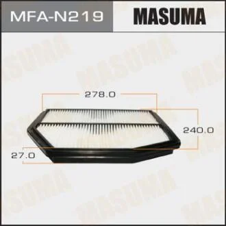 Фільтр повітряний Nissan Murano, Pathfinder/ Infinity QX60 (engine QR25DE) (14-) (MFA-N219) MASUMA MFAN219