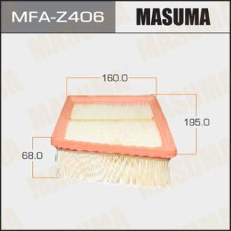 Фільтр повітряний MAZDA/ MAZDA2 07- (MFA-Z406) MASUMA MFAZ406