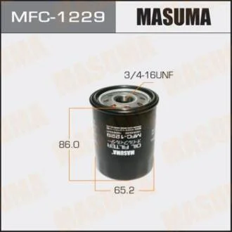 Фільтр масляний Nissan Micra (00-10), Note (06-13) (MFC-1229) MASUMA MFC1229