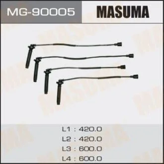 Провід високовольтний (комплект) Subaru 1.6, 2.0 (MG-90005) MASUMA MG90005