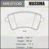 Колодки гальмівні (MS-0106) MASUMA MS0106 (фото 1)