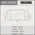 Колодки гальмівні задн Toyota Camry (01-11), Highlander (00-03) (MS-1458) MASUMA MS1458 (фото 1)