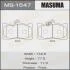 Колодки гальмівні (MS-1547) MASUMA MS1547 (фото 1)