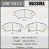 Колодки гальмівні передн Toyota Auris (06-15), Avensis (08-), Corolla (06-10) (MS-1911) MASUMA MS1911 (фото 1)