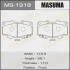Колодки гальмівні передн Toyota Hilux (05-12) (MS-1918) MASUMA MS1918 (фото 1)
