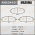 Колодки гальмівні (MS-2413) MASUMA MS2413 (фото 1)