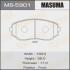 Колодки гальмівні передн Mazda CX-7 (07-12), CX-9 (17-) (MS-5901) MASUMA MS5901 (фото 1)