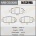 Колодки гальмівні передн Honda Accord (13-) (MS-C5006) MASUMA MSC5006 (фото 1)
