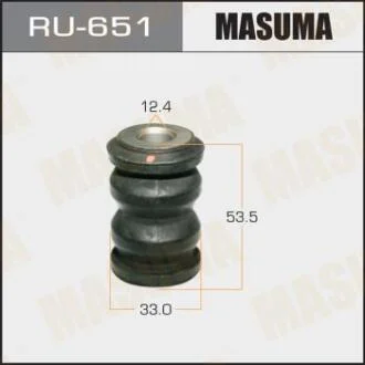 Сайлентблок переднього нижнього важеля передній Mazda 2 (07-14) (RU-651) MASUMA RU651