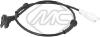 Датчик ABS Citroen C4/Peugeot 307 1.4-2.0HDi (00-) Metalcaucho 50181 (фото 1)