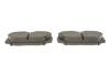 Комплект гальмівних колодок (дискових) Metelli 22-0351-0 (фото 3)