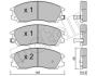 Комплект гальмівних колодок (дискових) Metelli 22-0506-0 (фото 1)