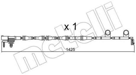 Датчик зносу гальмівних колодок Metelli SU.316