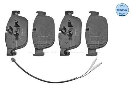 Комплект гальмівних колодок MEYLE 025 250 6917