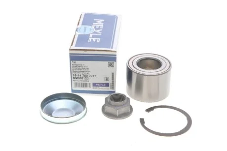 Підшипник маточини (комплект) MEYLE 16-14 750 0017