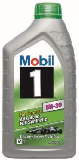 Олива моторна 1 ESP 5W-30. 12x1 lt (1 л) (альт. код 154279, 157293) MOBIL 152054