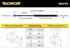 Амортізатор капота AUDI A6 C7, A7 Sportback (4GA, 4GF) MONROE ML6193 (фото 1)