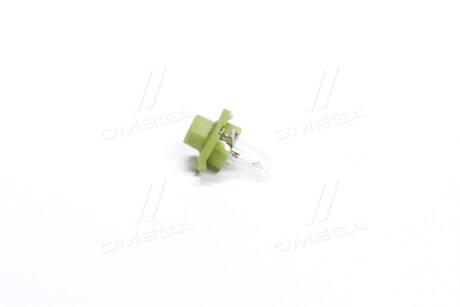 Лампа розжарювання BAX 1,3W 12V BX8,4d OLIVE GREEN NARVA 17047CP