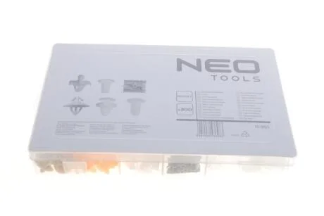 Набір кліпс кріплення обшивки, 300 шт., Renault NEO TOOLS Neo-tools 11-951