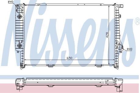 Радiатор NISSENS 60694A