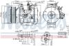 Компресор кондицiонера NISSENS 890153 (фото 1)