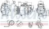 Компресор кондиціонера Audi A3/A4/A5/A6/A7/Q5 2.0-3.0D 00-20 NISSENS 89513 (фото 1)