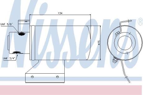 Осушувач кондиціонера Volkswagen NISSENS 95053
