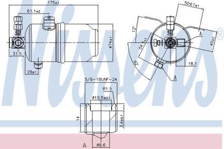 Осушувач кондицiонера NISSENS 95234